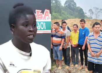 Chinese galamseyer impregnates