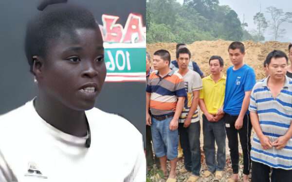 Chinese galamseyer impregnates