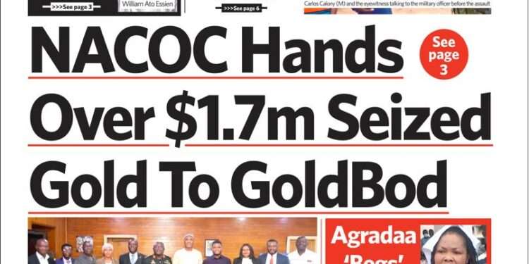 Newspaper Frontpages – Thursday, 31st July, 2025