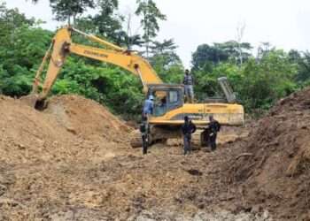 EOCO galamsey excavator