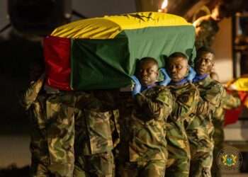 State funeral helicopter