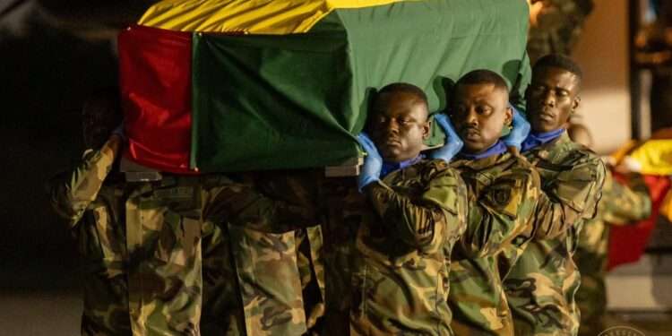 State funeral helicopter