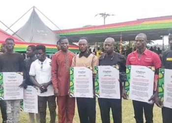 Helicopter Crash: Community rescuers receive GHS100k from Govt