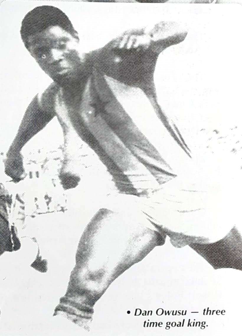 Dan Owusu-three times Goal King