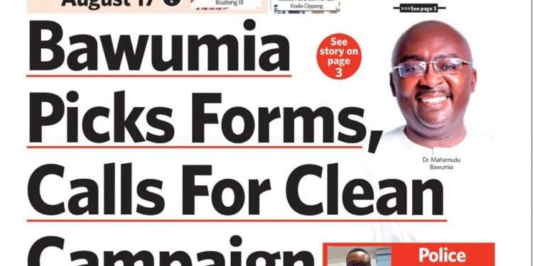 Newspaper Frontpages – Thursday, 14th August, 2025