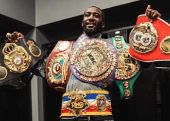 Crawford Belts Canelo