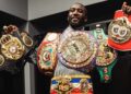 Crawford Belts Canelo