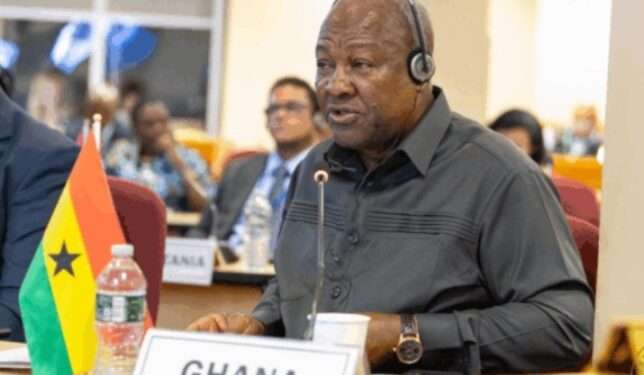 Mahama African leaders UN Gaza