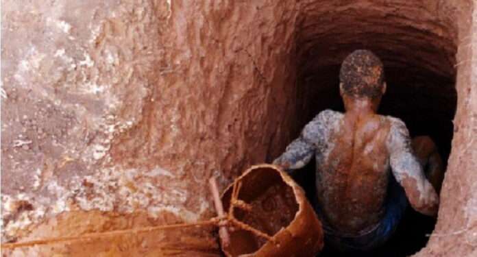 Galamsey pit collapse