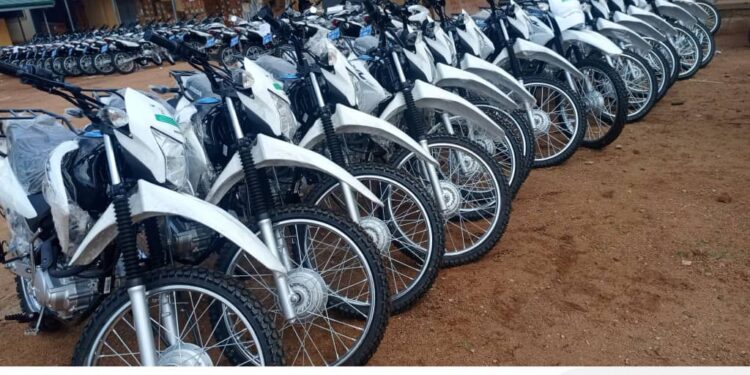 Global Fund motorbikes