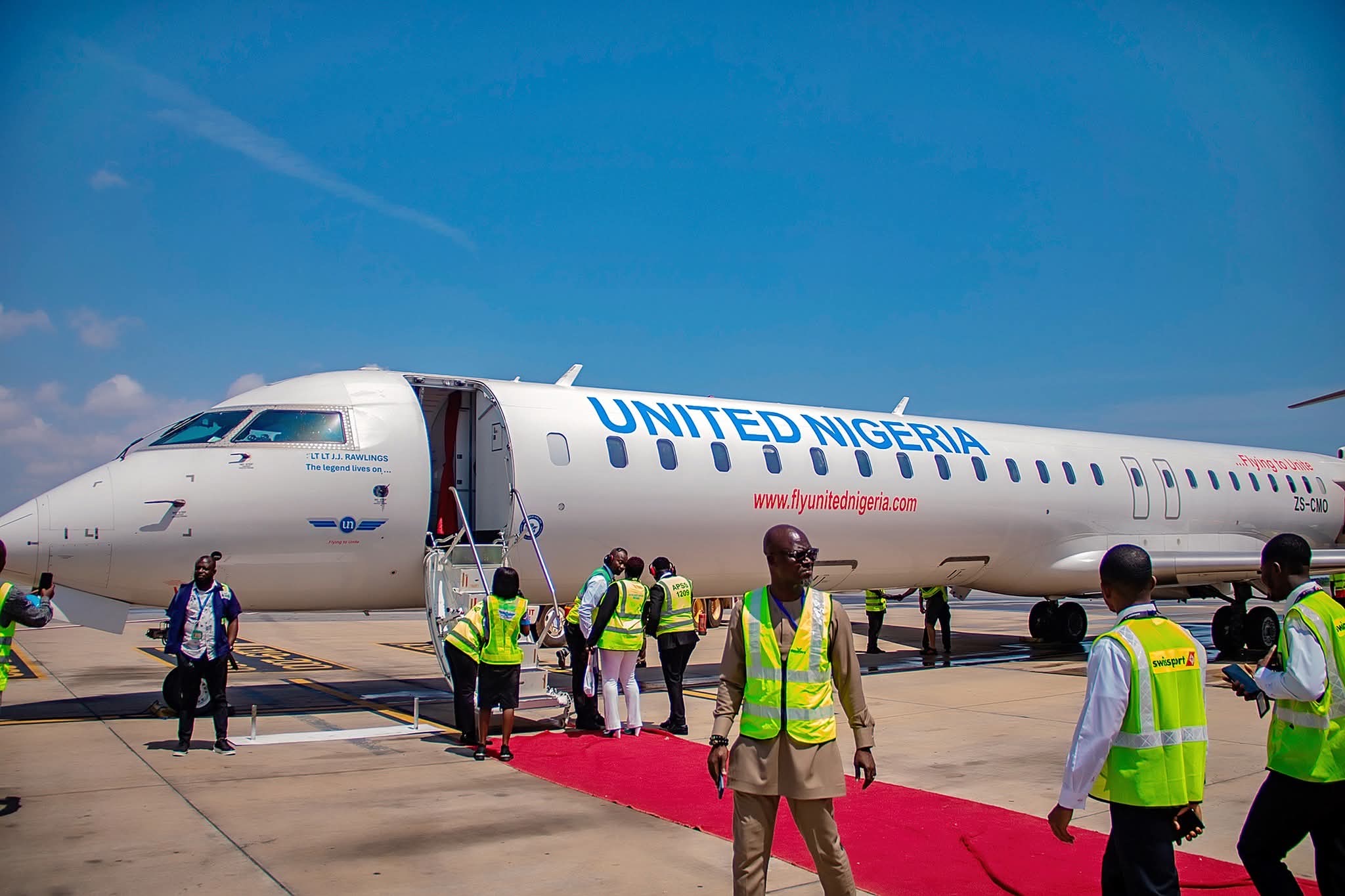 Nigeria Airlines Rawlings