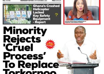 Newspaper Frontpages – Wednesday, 12th November, 2025