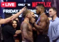Joshua vs Paul: Weigh-In Tension Erupts Ahead of bout tonight
