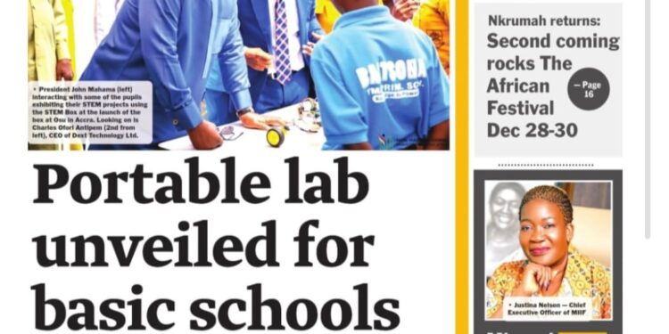 Newspaper Frontpages – Tuesday, 9th December, 2025