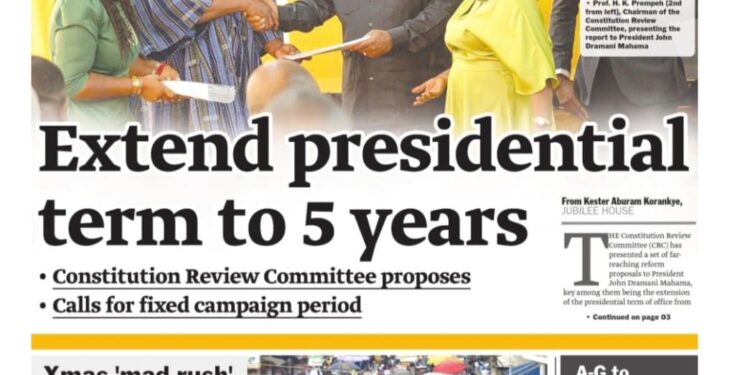 Newspaper Frontpages – Tuesday, 23rd December, 2025