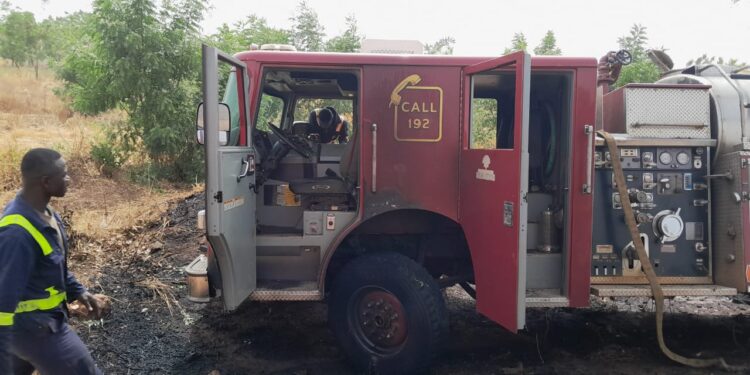 ‎Tamale Fire tender