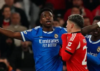 Benfica player receives ban for racist comments at Vinícius Jr.