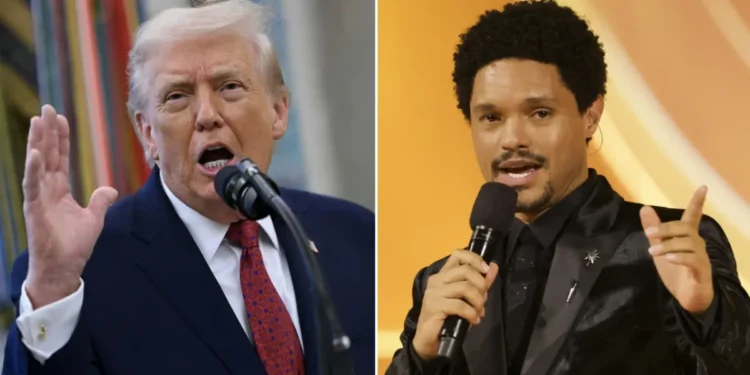 Trump Trevor Noah Epstein