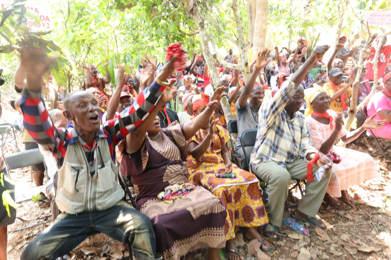 Ashanti cocoa farmers