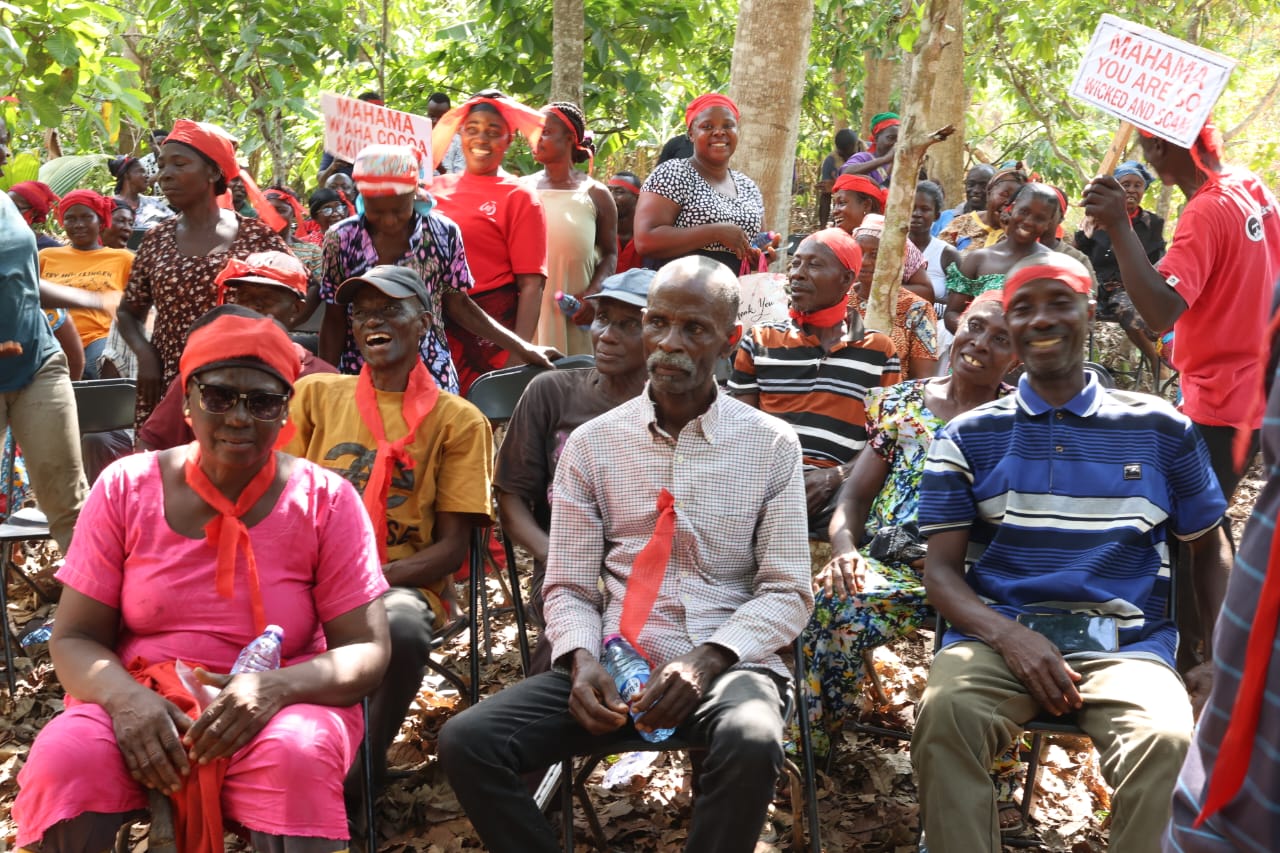 Ashanti cocoa farmers
