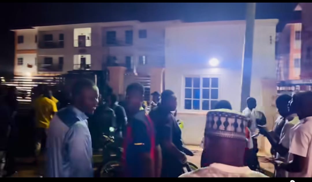 Tamale youth protest