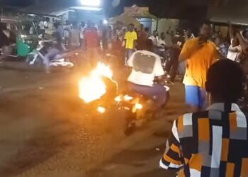 Tamale youth protest