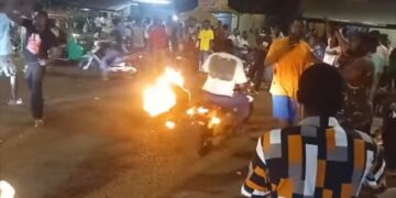 Tamale youth protest