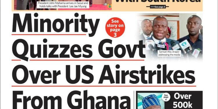 Newspaper Frontpages – Thursday, 12th March, 2026