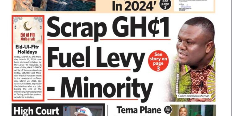 Newspaper Frontpages – Thursday, 19th March, 2026