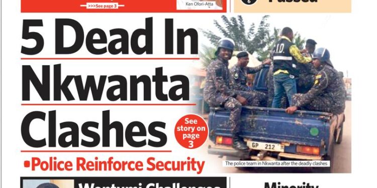 Newspaper Frontpages – Friday, 27th March, 2026
