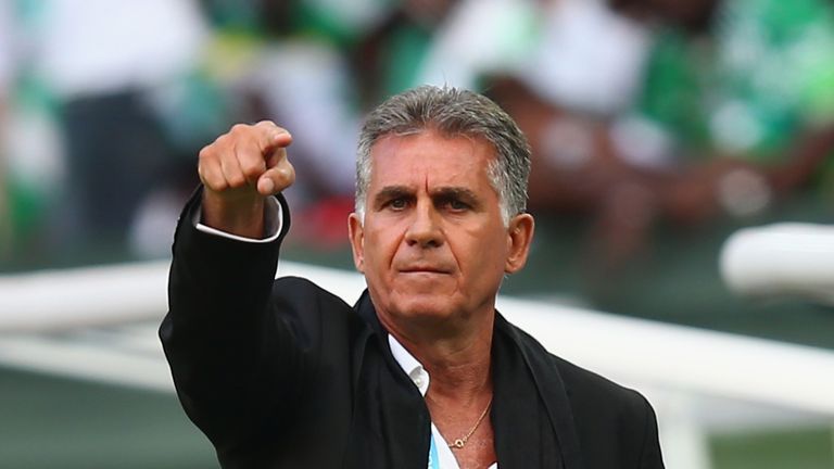 Carlos Queiroz coach