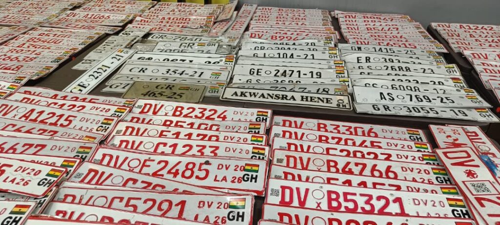 DVLA arrest fake stickers