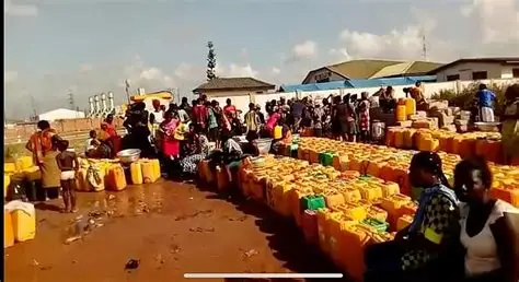 Dumsor water shortage