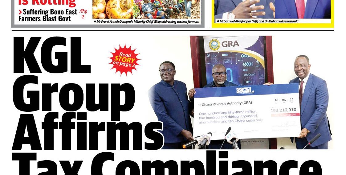 Newspaper Frontpages – Friday, 17th April, 2026