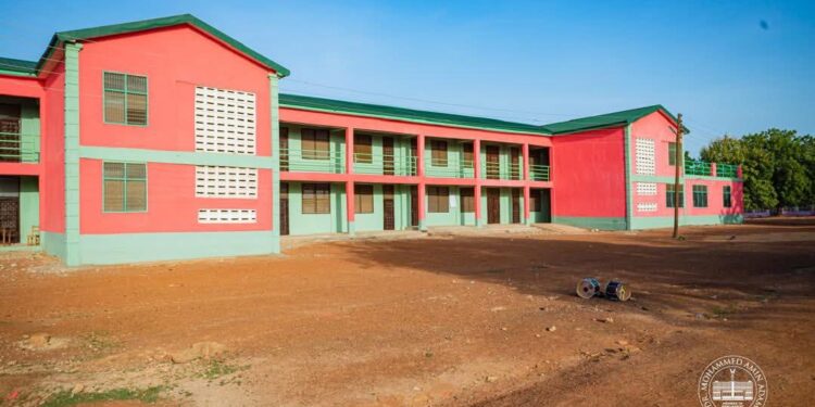 Tamale: Karaga MP boost education with 1-story 12-unit classroom block for Alma mater