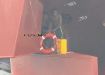 Ghanaians arrested Belgian tanker