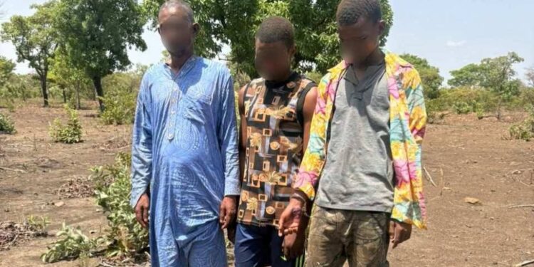 Four armed robbers arrested in Bolgatanga