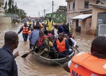 Mahama drainage floods