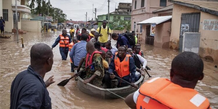 Mahama drainage floods
