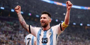 Messi World Cup scoring