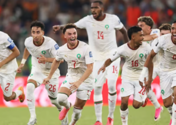 Morocco penalty Netherlands