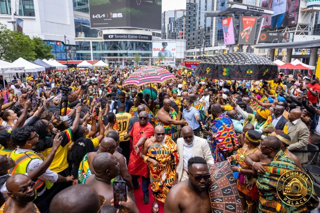 Asantehene Canada Mahama