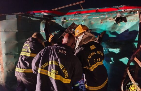 Collision injures Peki-Tsame