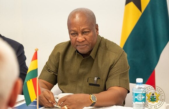 Mahama flood victims
