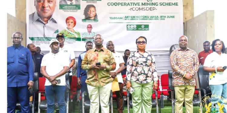 Small-scale mining scheme