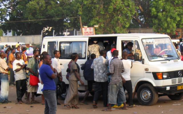 Trotro commuters roads