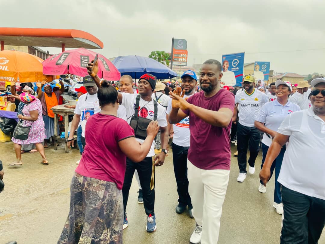 Annoh-Dompreh health walk
