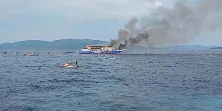 Indonesia ferry blaze