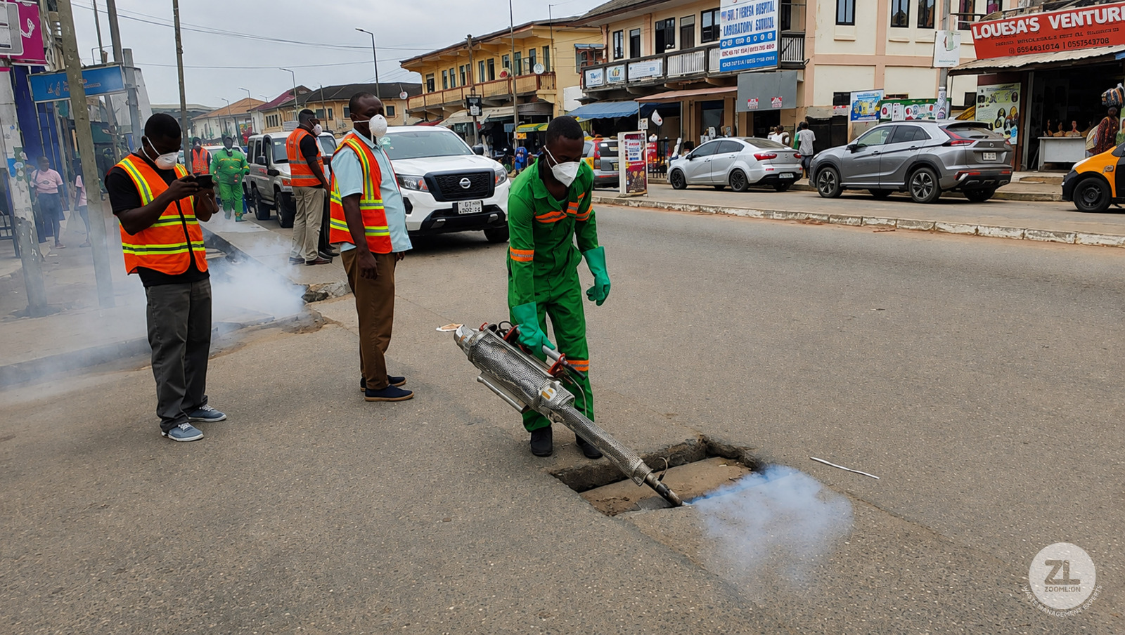Zoomlion fumigation disinfection