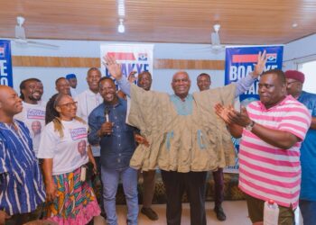 DBI NPP rewards Boakye Agyarko’s loyalty with royal smock